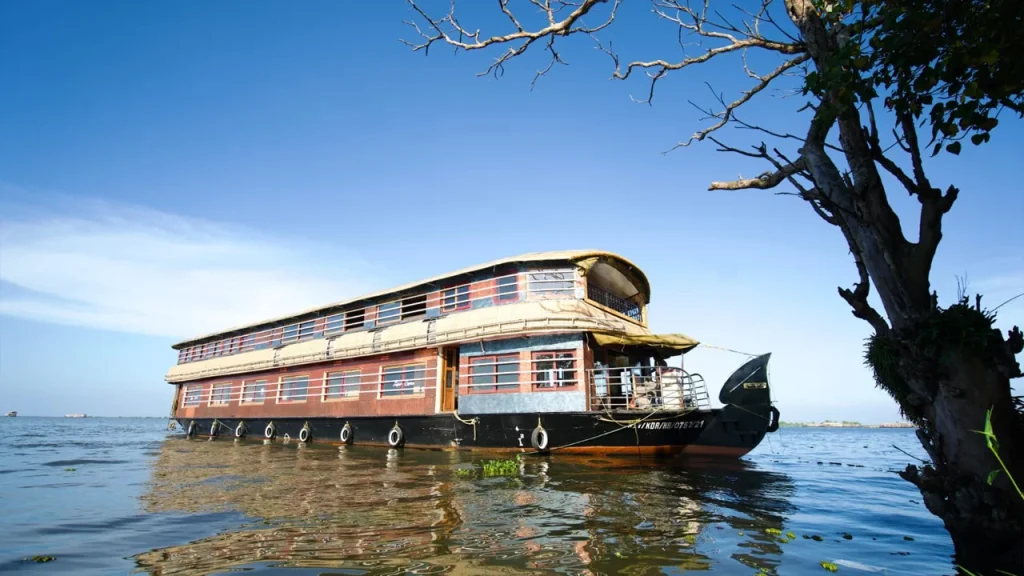 onboard lunch and scenic backwater cruise Kerala Tour